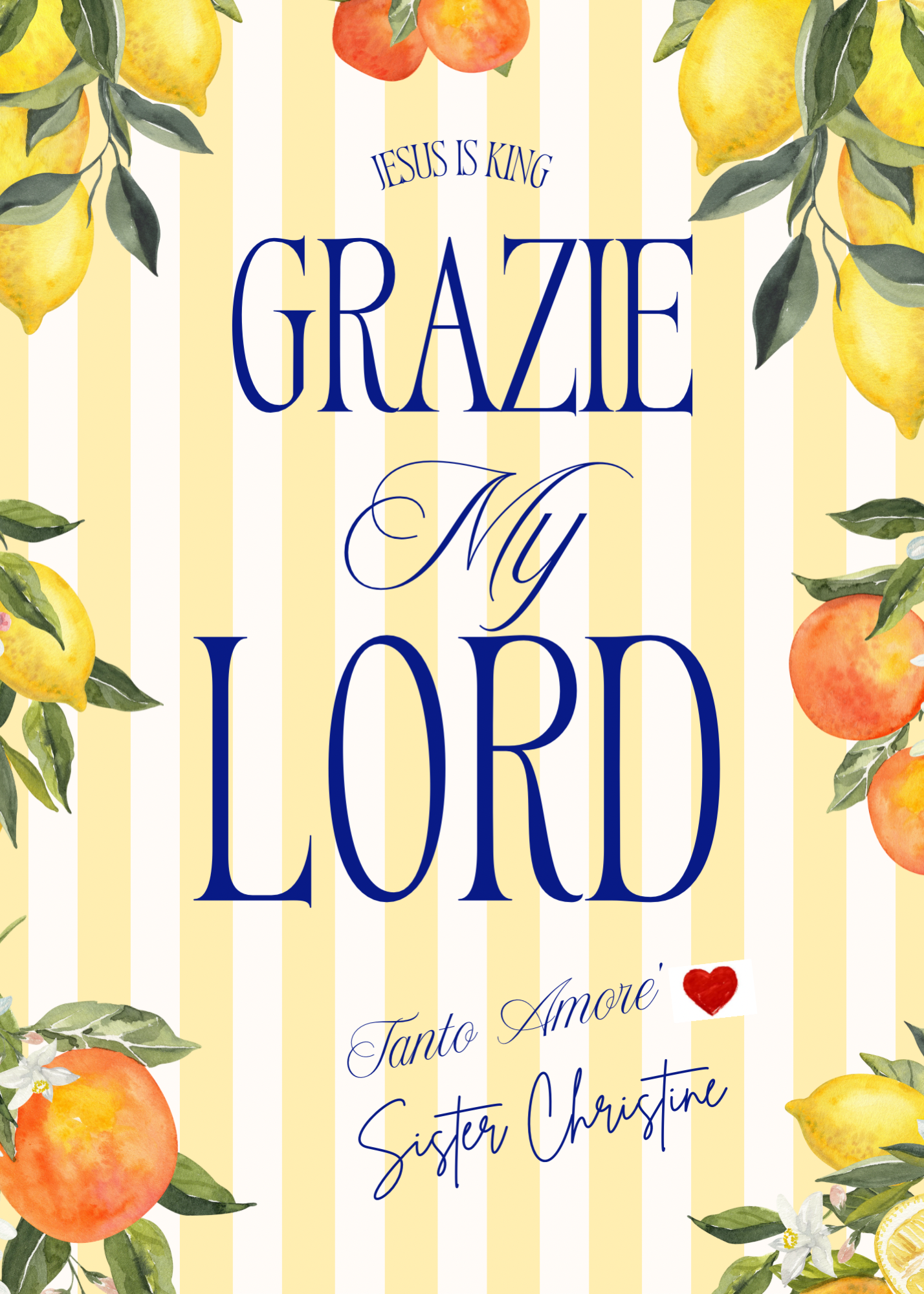 A Message of Gratitude